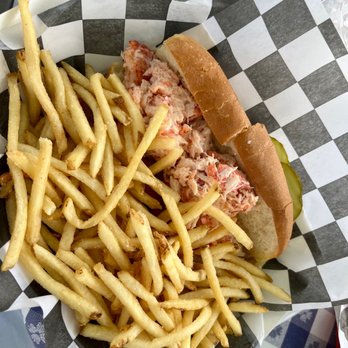 Black Cat Harbor Shack - Lobster roll. Super yummy! - Seafood Near Me - Hyannis, Massachusetts