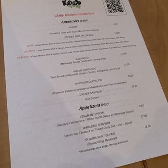 Kabosu - Menu - Japanese Near Me - Los Angeles, California Kabosu - Menu - Japanese Near Me - Los Angeles, California