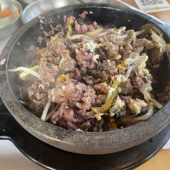 Tofu House - Bulgogi Hot stone with brown rice - Korean Near Me - San Diego, California Tofu House - Bulgogi Hot stone with brown rice - Korean Near Me - San Diego, California