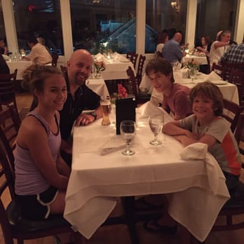 Harbor Mist - The kids and I having a nice dessert. - Seafood Near Me - Cold Spring Harbor, New York Harbor Mist - The kids and I having a nice dessert. - Seafood Near Me - Cold Spring Harbor, New York