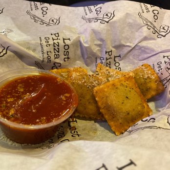 Lost Pizza Co. - Fried ravioli - Salad Near Me - Miramar Beach, Florida Lost Pizza Co. - Fried ravioli - Salad Near Me - Miramar Beach, Florida