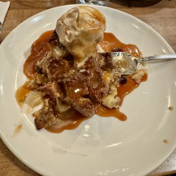 The Gahan House - Banana Bread Pudding with caramel ice cream, and drizzled with toffee sauce. - Brewpubs Near Me - Halifax, Nova Scotia The Gahan House - Banana Bread Pudding with caramel ice cream, and drizzled with toffee sauce. - Brewpubs Near Me - Halifax, Nova Scotia