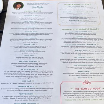 Bamboo Penny's - Menu - Thai Near Me - Leawood, Kansas Bamboo Penny's - Menu - Thai Near Me - Leawood, Kansas