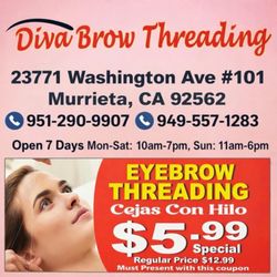 Diva Brow Threading