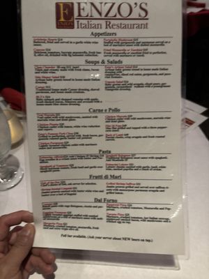 Menu photo 2 Enzo's Italian Restaurant Santa Paula, CA Menu photo 2 Enzo's Italian Restaurant Santa Paula, CA