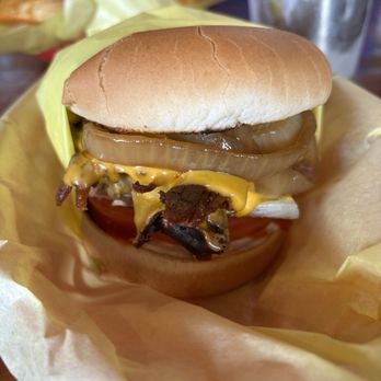 Hodad's - Mini Bacon Cheeseburger - Burgers Near Me - San Diego, California Hodad's - Mini Bacon Cheeseburger - Burgers Near Me - San Diego, California