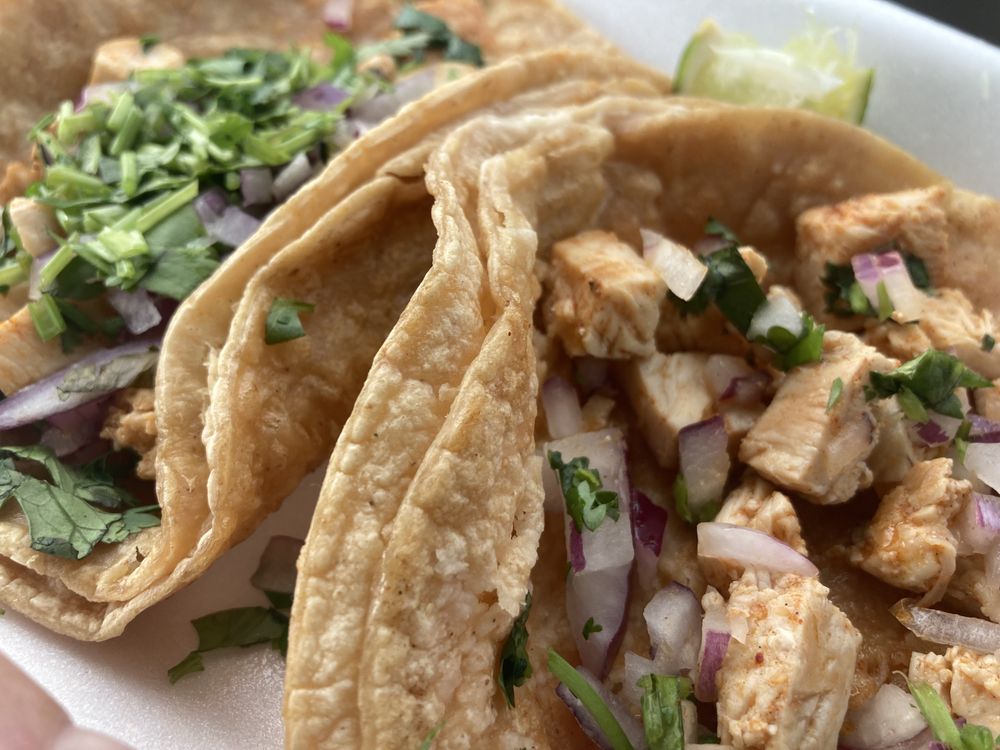 Food from Tacos El Panda