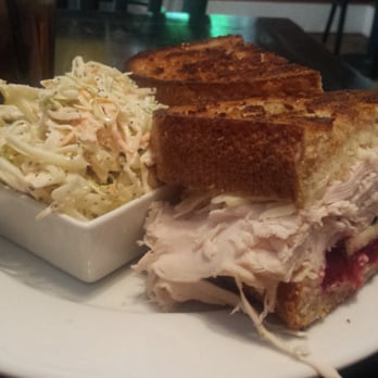 Krista's - The "Harvest"; turkey, apples, cranberry & cheddar on multi-grain. Served w/ slaw & some seriously tasty homemade pickles. - New American Near Me - Cornish, Maine Krista's - The "Harvest"; turkey, apples, cranberry & cheddar on multi-grain. Served w/ slaw & some seriously tasty homemade pickles. - New American Near Me - Cornish, Maine