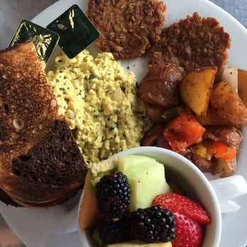 Cup Cafe - Tofu Scramble is delicious, my taste buds were singing :) - New American Near Me - Tucson, Arizona