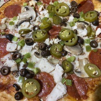MOD Pizza - My Cauliflower crust pizza creation - Pizza Near Me - Hutto, Texas MOD Pizza - My Cauliflower crust pizza creation - Pizza Near Me - Hutto, Texas