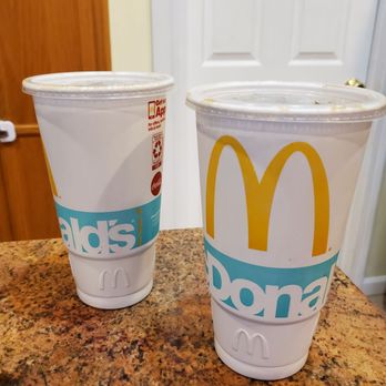 McDonald's - I guess the Large and Medium drinks cost the same within the meals. - Burgers Near Me - East Lyme, Connecticut McDonald's - I guess the Large and Medium drinks cost the same within the meals. - Burgers Near Me - East Lyme, Connecticut