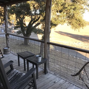 Cabins at Red Rock B&B - Our view from the deck - Bed & Breakfast Near Me - Fredericksburg, Texas Cabins at Red Rock B&B - Our view from the deck - Bed & Breakfast Near Me - Fredericksburg, Texas