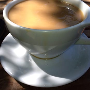 Temple Coffee - Thai coffee. My favorite, although least fancy drink I order here lol - Coffee & Tea Near Me - Sacramento, California