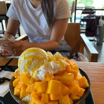 Cafe Clover - mango milk snow - Desserts Near Me - Elkins Park, Pennsylvania Cafe Clover - mango milk snow - Desserts Near Me - Elkins Park, Pennsylvania
