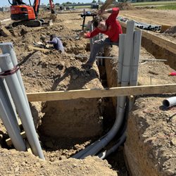 Acadiana 3 Phase - Roughing in a slab for a grocery store