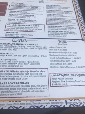 Menu photo 8 Uncle Julio's Reston, VA Menu photo 8 Uncle Julio's Reston, VA
