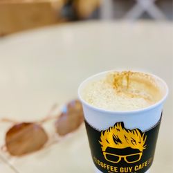 Coffee Guy Cafe - Cappuccino with whip cream! Coffee eye Guy Cafe is the best in Pirate'cola naturally! Arrr! XOXO