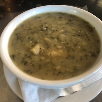 Freesoulcaffe - daily special soup-- potato leek - Vegan Near Me - Tustin, California
