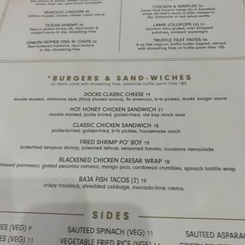 Docks Off 5th - Menu - Seafood Near Me - Memphis, Tennessee