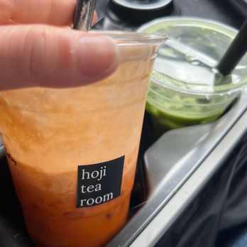 Hoji - Salted cream Thai tea and matcha latte - Bubble Tea Near Me - Redlands, California Hoji - Salted cream Thai tea and matcha latte - Bubble Tea Near Me - Redlands, California