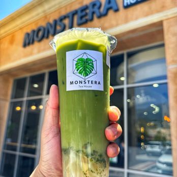 Monstera Boba Cafe - Jasmine Matcha Soy - Bubble Tea Near Me - Tujunga, California Monstera Boba Cafe - Jasmine Matcha Soy - Bubble Tea Near Me - Tujunga, California