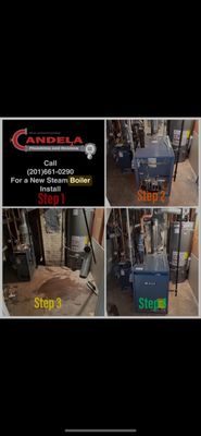 Candela Plumbing and Heating Logo