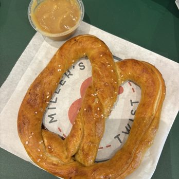 Miller's Twist - Salted Pretzel with Honey Mustard - Pretzels Near Me - Philadelphia, Pennsylvania Miller's Twist - Salted Pretzel with Honey Mustard - Pretzels Near Me - Philadelphia, Pennsylvania