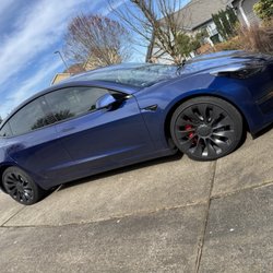 Danny’s Window Tint - Tesla model 3 with full Window Tint.