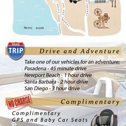Premier Rent A Car - Child Car Seat and GPS provided at no charge at Premier Rent a Car