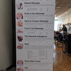 Departure Spa - Full  menu of services