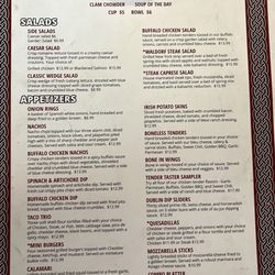 Funky Murphy's - Menu 8/12/25