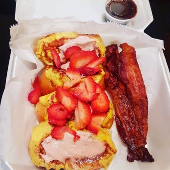 Caffe Latte Da! - Strawberry Cream Cheese French Toast - Coffee & Tea Near Me - Harahan, Louisiana
