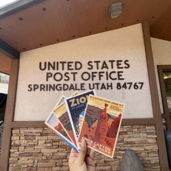 US Post Office - Sending postcards to loved ones