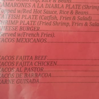 Taquerueria Reyna - Menu 6. - Mexican Near Me - Waelder, Texas Taquerueria Reyna - Menu 6. - Mexican Near Me - Waelder, Texas
