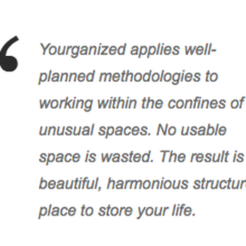 Yourganized - A Great Testimonial! Contact Us Today! http://yourganized.com/contact-us/ - Home Organization Near Me Yourganized - A Great Testimonial! Contact Us Today! http://yourganized.com/contact-us/ - Home Organization Near Me