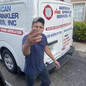 American Fire Sprinkler Services - Tech verbally assaulting me and my 5 year old son - Fire Protection Services Near Me - Opa-locka, Florida