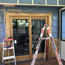 Mrs Fix-It Handyman Services - House is always changing.  Walls are not level so a floating box needed to make the ceiling look level at all times.