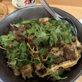 Shan - Cumin lamb noodles - Thai Near Me - Bozeman, Montana Shan - Cumin lamb noodles - Thai Near Me - Bozeman, Montana