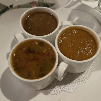 Commander's Palace - Turtle soup (gross), Curry sweet potato soup (favorite), gumbo (ok) - Cajun/Creole Near Me - New Orleans, Louisiana