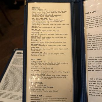 Bacari North Park - Cocktail Menu - Breakfast & Brunch Near Me - San Diego, California