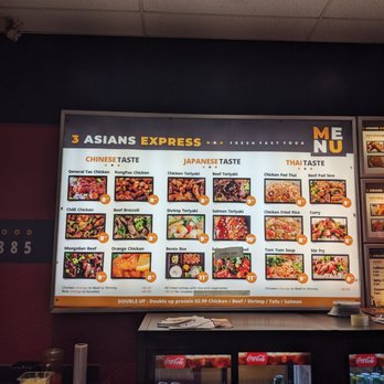 3 Asians Express - Menu - Asian Fusion Near Me - Mississauga, Ontario 3 Asians Express - Menu - Asian Fusion Near Me - Mississauga, Ontario