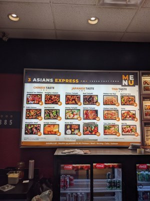 Menu photo 1 3 Asians Express Mississauga, ON Menu photo 1 3 Asians Express Mississauga, ON