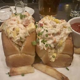 Mini lobster roll appetizer