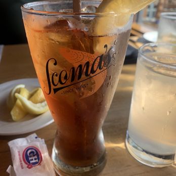 Scoma's Restaurant - Unsweetened iced tea with added lemon & C&H sugar. - Seafood Near Me - San Francisco, California