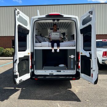 Live More Campervans - Rear garage - RV Rental Near Me - Kennesaw, Georgia Live More Campervans - Rear garage - RV Rental Near Me - Kennesaw, Georgia