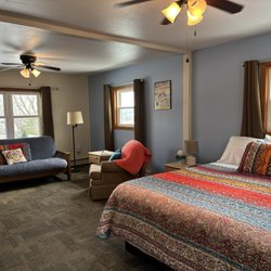 New paint and carpet in the King Suites
