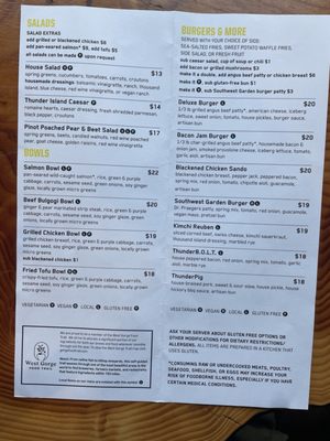 Menu photo 1 Thunder Island Brewing Cascade Locks, OR Menu photo 1 Thunder Island Brewing Cascade Locks, OR