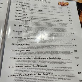 El Fogon Restobar And Grill - menu - Mexican Near Me - Chesapeake, Virginia El Fogon Restobar And Grill - menu - Mexican Near Me - Chesapeake, Virginia