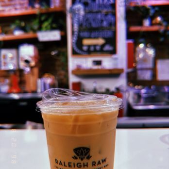 Raleigh Raw Juice Bar & Cafe - My delicious latte! - Juice Bars & Smoothies Near Me - Raleigh, North Carolina Raleigh Raw Juice Bar & Cafe - My delicious latte! - Juice Bars & Smoothies Near Me - Raleigh, North Carolina