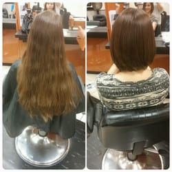 Hair donation. 9 inch cut!